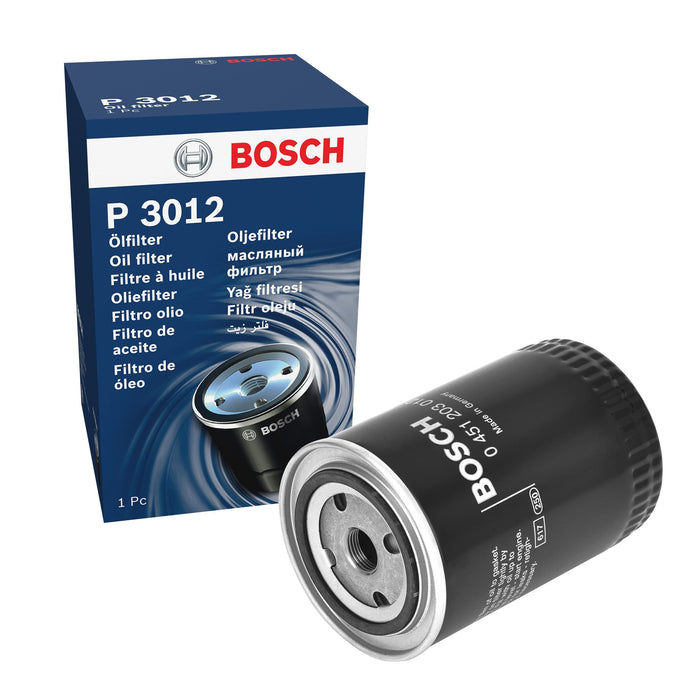 Bosch Car Oil Filter P3012 fits VW Golf Van (Hatchback) - 1.6 - 83-91 0451203012