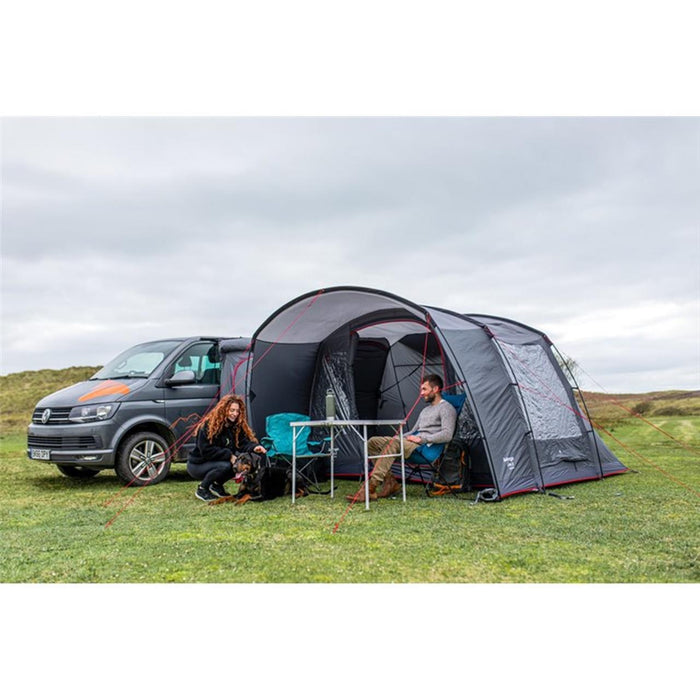 Vango Cove II Drive Away Awning Smoke - Low - VW T5, T6 Campervan 180 - 210 cm Vango  - Dynamic Drive