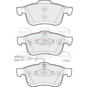 Apec Brake Pads Front Fits Chrysler Delta Fiat Doblo Opel Combo Vauxhal