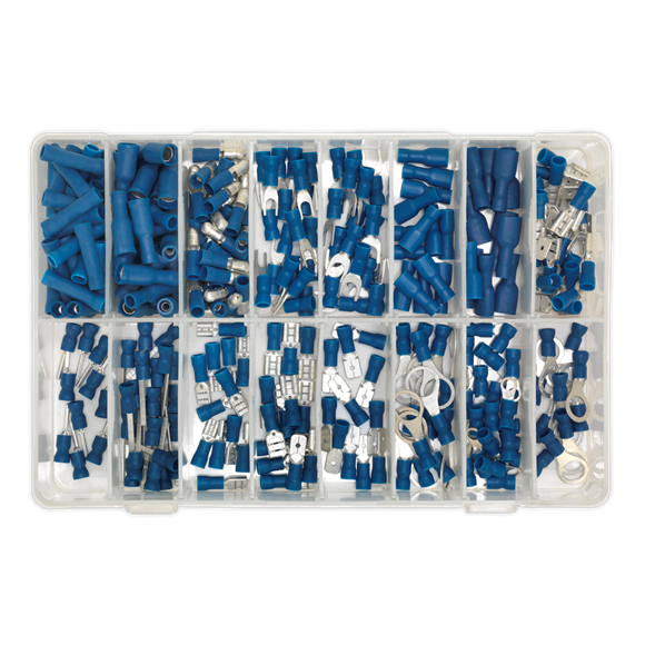 Sealey Crimp Terminal Assortment 280pc Blue AB040BT