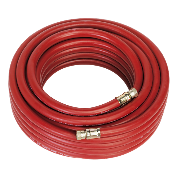 Sealey Air Hose 15m x10mm with 1/4"BSP Unions AHC1538