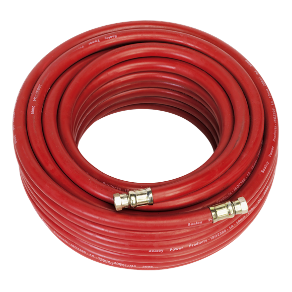 Sealey Air Hose 20m x10mm with 1/4"BSP Unions AHC2038