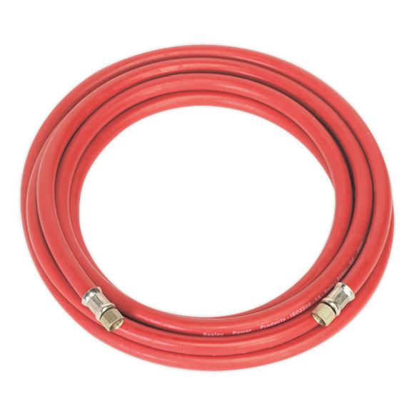 Sealey Air Hose 5m x8mm with 1/4"BSP Unions AHC5