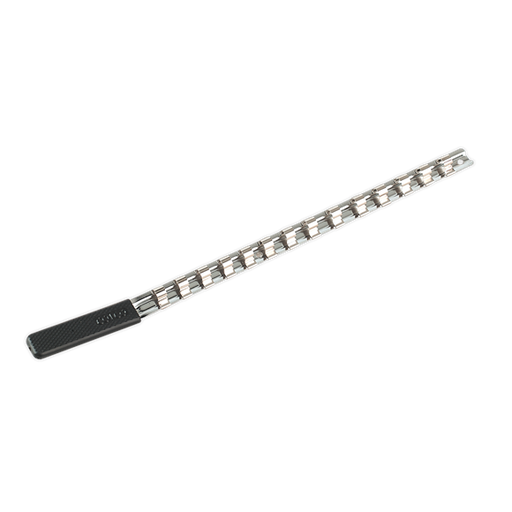 Sealey Socket Retaining Rail with 14 Clips 3/8"Sq Drive AK3814 Sealey  - Dynamic Drive