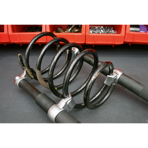 Sealey Coil Spring Compressor Set 2pc Heavy-Duty 2500kg/Pair AK3845 Sealey  - Dynamic Drive