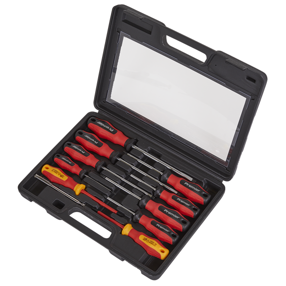 Sealey Screwdriver Set 11pc PowerMAXï AK4332 Sealey  - Dynamic Drive