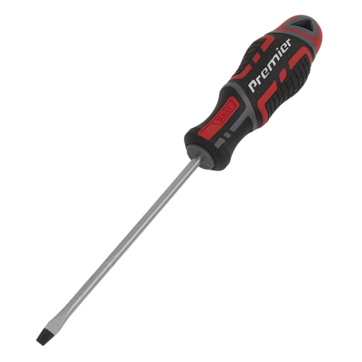 Sealey Screwdriver Slotted 4 x 100mm GriPMAXï AK4352 Sealey  - Dynamic Drive