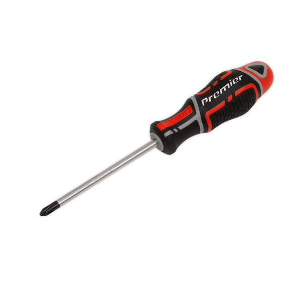 Sealey Screwdriver Pozi #2 x 100mm GriPMAXï AK4366 Sealey  - Dynamic Drive