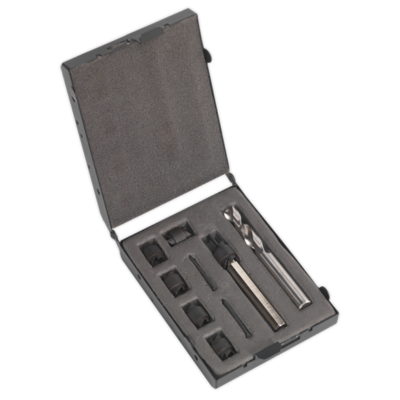 Sealey Spot Weld Cutter & Drill Bit Set 9pc10mm AK4730 Sealey  - Dynamic Drive