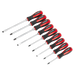 Sealey Screwdriver Set 9pc Hammer-Thru AK4934 Sealey  - Dynamic Drive
