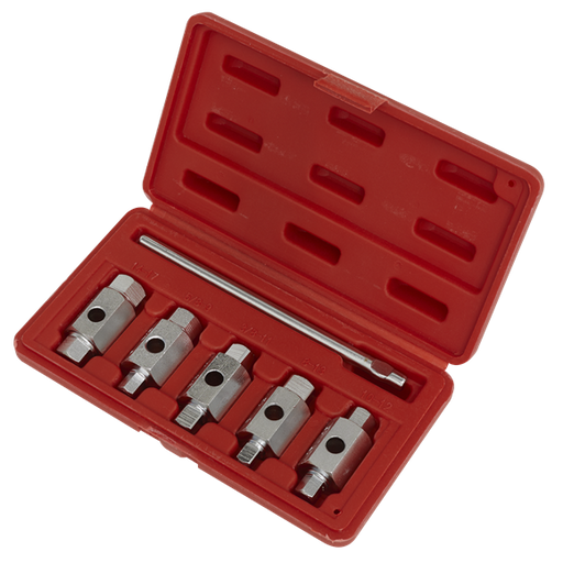 Sealey Drain Key Set 6pc Double End AK659 Sealey  - Dynamic Drive