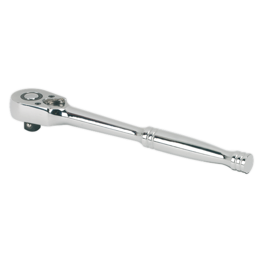 Sealey Ratchet Wrench 1/4"Sq Drive Pear-Head Flip Reverse AK660 Sealey  - Dynamic Drive