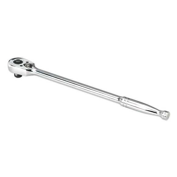 Sealey Ratchet Wrench Long Pattern 300mm 3/8"Sq Drive Pear-Head Flip Reverse