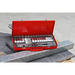 Sealey Socket Set 45pc 3/8"Sq Drive 6pt WallDrive Metric/Imperial AK692 Sealey  - Dynamic Drive