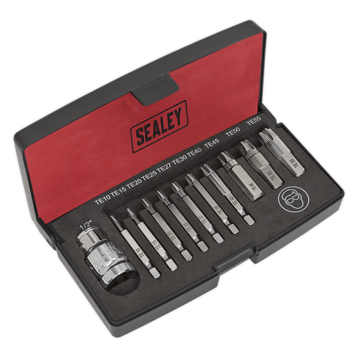 Sealey TRX-Star* Fitting Extractor Set 11pc AK756T Sealey  - Dynamic Drive