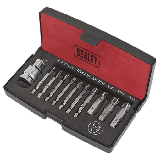 Sealey TRX-Star* Fitting Extractor Set 11pc AK756T Sealey  - Dynamic Drive