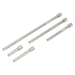 Sealey Wobble Extension Bar Set 5pc 1/4"Sq Drive AK766 Sealey  - Dynamic Drive