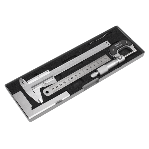 Sealey Measuring Tool Set 4pc AK91SET Sealey  - Dynamic Drive