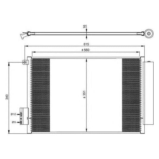 NRF Condenser 350065