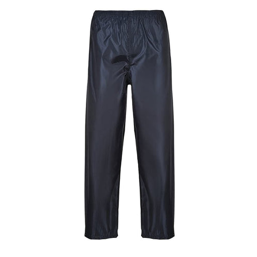 Portwest Classic Rain Trousers - Navy - Small (Regular) Portwest  - Dynamic Drive