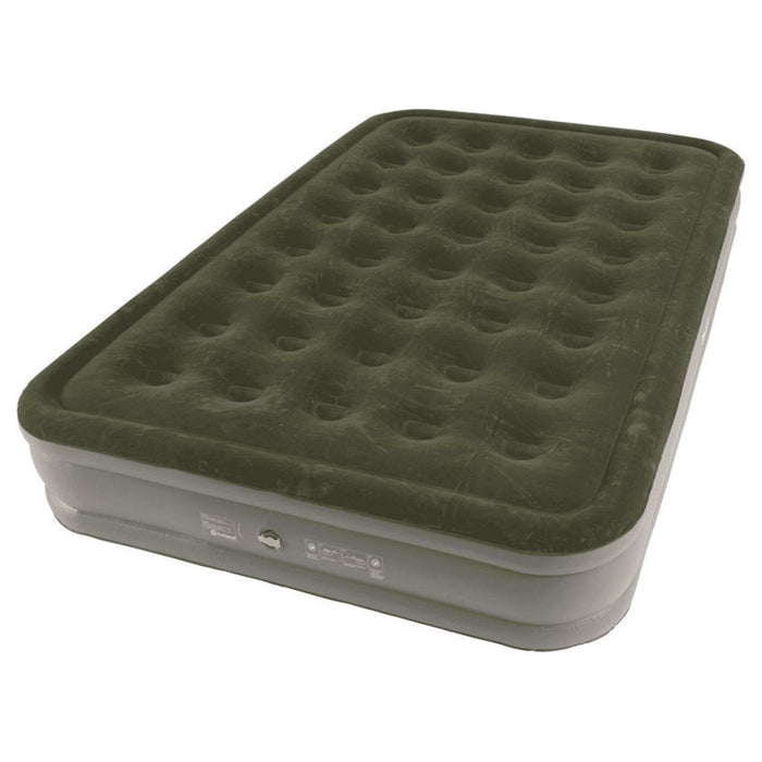 Outwell Flock Excellent Double Airbed Camping Raised High Air Bed Mattress Outwell  - Dynamic Drive