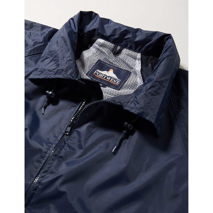 Portwest Classic Rain Jacket - Navy - X Large Portwest  - Dynamic Drive