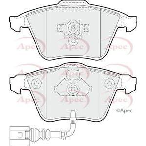 Apec Brake Pads Front Fits Audi A3 Seat Leon Skoda Superb VW Golf Passa