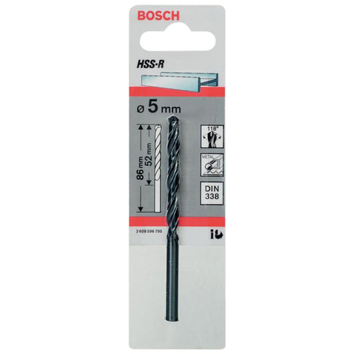 Achieve accurate holes with Bosch HSS Twist Point Teq Drill Bit 5mm Bosch  - Dynamic Drive