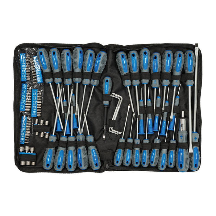 Silverline Screwdriver Set 100pce 100pce Silverline  - Dynamic Drive