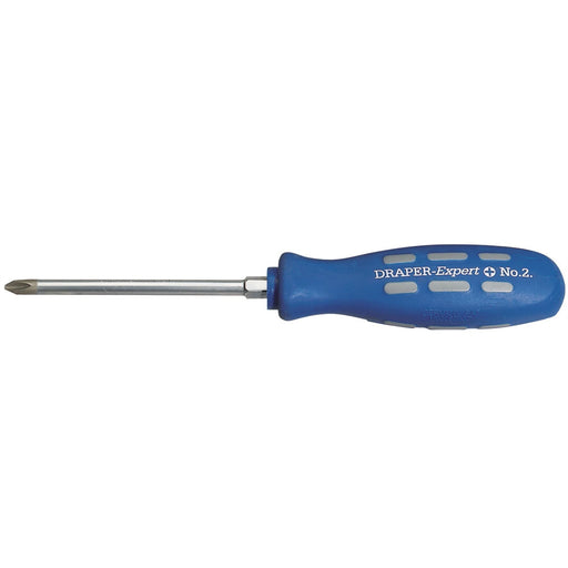 Draper Cross Slot Mechanic's Screwdriver, 100mm, No.2 (Sold Loose) 67859 Draper  - Dynamic Drive