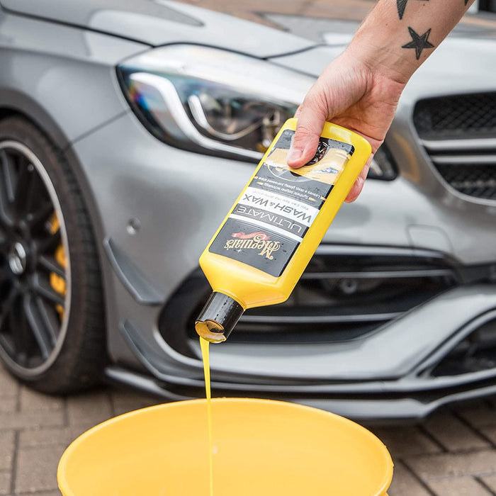 2x Meguiars Ultimate Wash And Wax 1.4L Car Shampoo Car Care Cleaning G17748EU Meguiar's  - Dynamic Drive