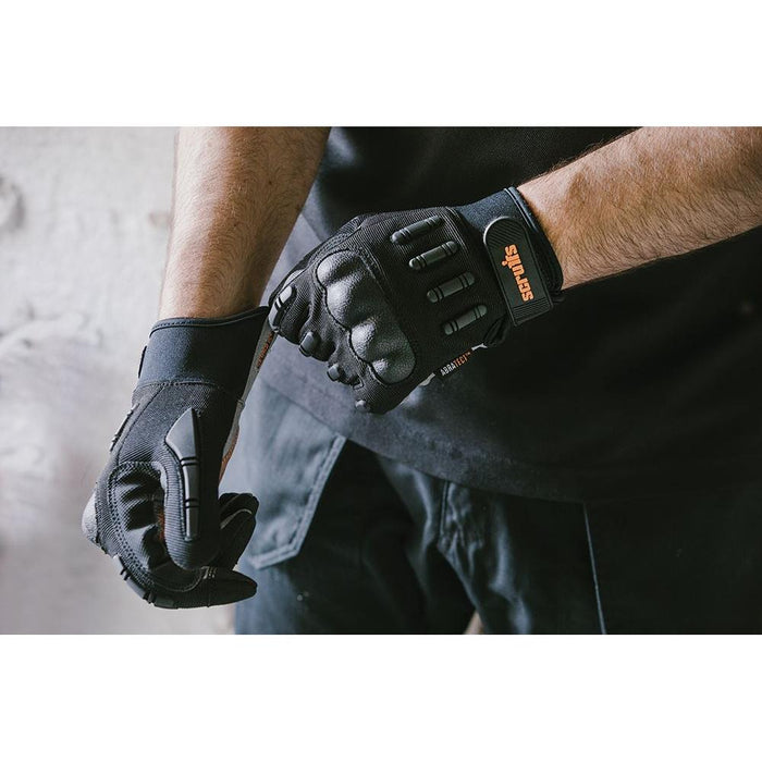 Scruffs Trade Shock Impact Gloves Black XL / 10 Scruffs  - Dynamic Drive