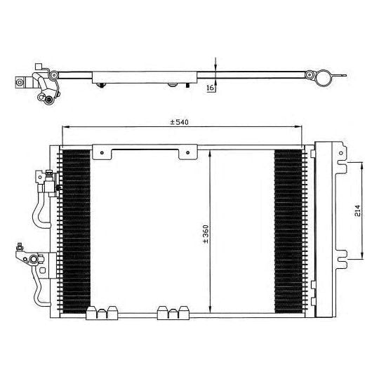 NRF Condenser 35554