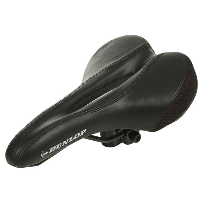 Dunlop Bicycle Bike Cycle MTB Saddle Mountain Road Sporty Padded Seat Universal Dunlop  - Dynamic Drive