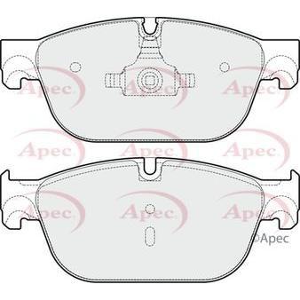 Apec Brake Pads Front Fits Citroen C5 C6 Ds4 Ds5 Ds Peugeot 308 407 508