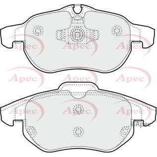 Apec Brake Pads Front Fits Cadillac Bls Fiat Croma Opel Astra Signum Ve