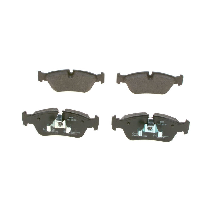 Genuine Bosch Brake Pad Set Bp1006 fits BMW 1 120d TD - 2.0 - 04-11 0986494096