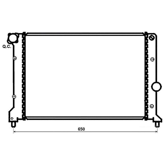 NRF Radiator 53238