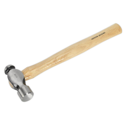 Sealey Ball Pein Hammer 2lb Hickory Shaft BPH32 Sealey  - Dynamic Drive