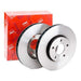 Genuine TRW Brake Disc (Pair) DF6138 TRW  - Dynamic Drive