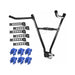 Universal 3 Bike Carrier Rear Towbar Towball Mount Cycle Rack Bicycle Folding UKB4C  - Dynamic Drive