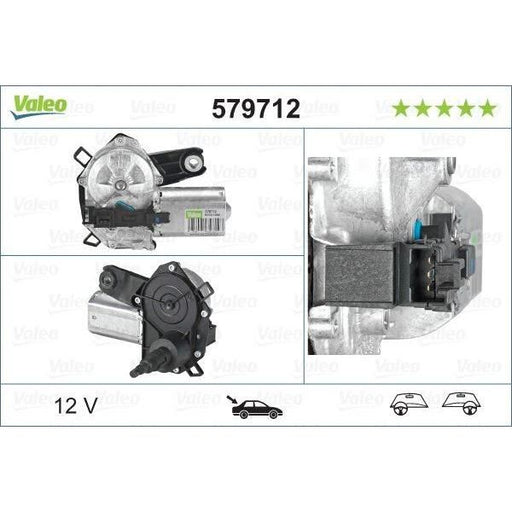 Genuine Valeo fits Wiper Motor Rear Psa C1 &107 Toyota Aygo Valeo  - Dynamic Drive