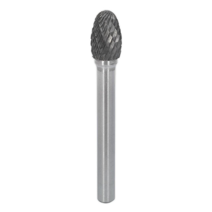 Sealey Tungsten Carbide Rotary Burr Oval 10mm SDB04 Sealey  - Dynamic Drive