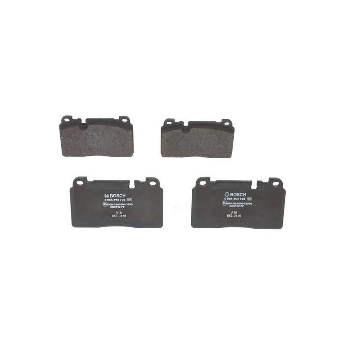 Genuine Bosch Brake Pad Set Bp1697 fits Audi Q5 Quattro TDi - 2.0 - 12-17 098649