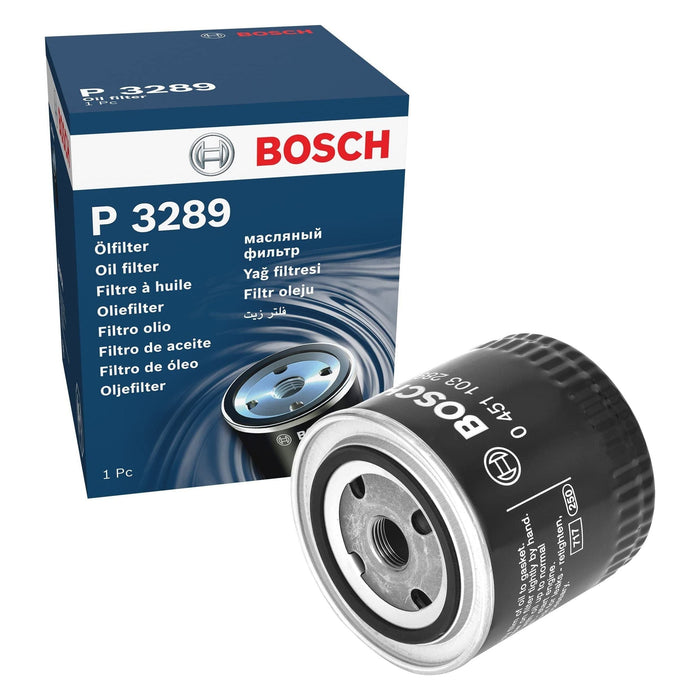 Genuine Bosch Car Oil Filter P3289 fits VW Caddy Pick-Up - 1.9 - 96-00 045110328