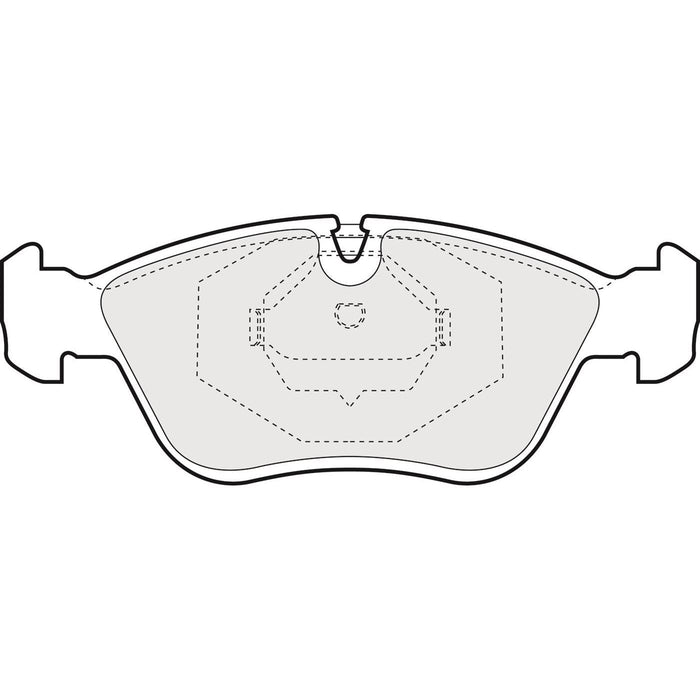 Apec Brake Pads Front Fits Volvo 800 Series C70