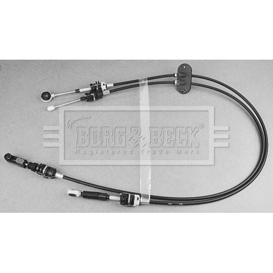 Genuine Borg & Beck Gear Control Cable fits Mercedes VClass 447 2014 BKG1049