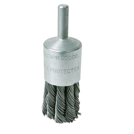 Silverline Steel End Twist Brush 22mm Silverline  - Dynamic Drive