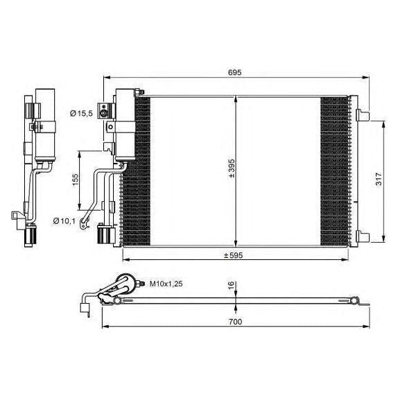 NRF Condenser 35974