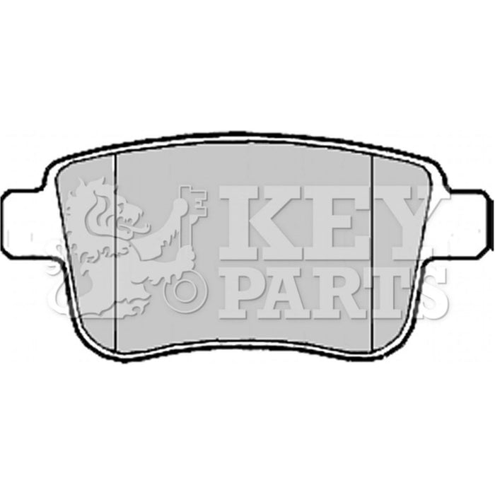 Genuine Key Parts KBP2185 Rear Brake Pads (TRW)